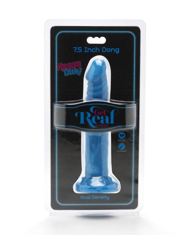 get real happy dicks dong 19 cm blu