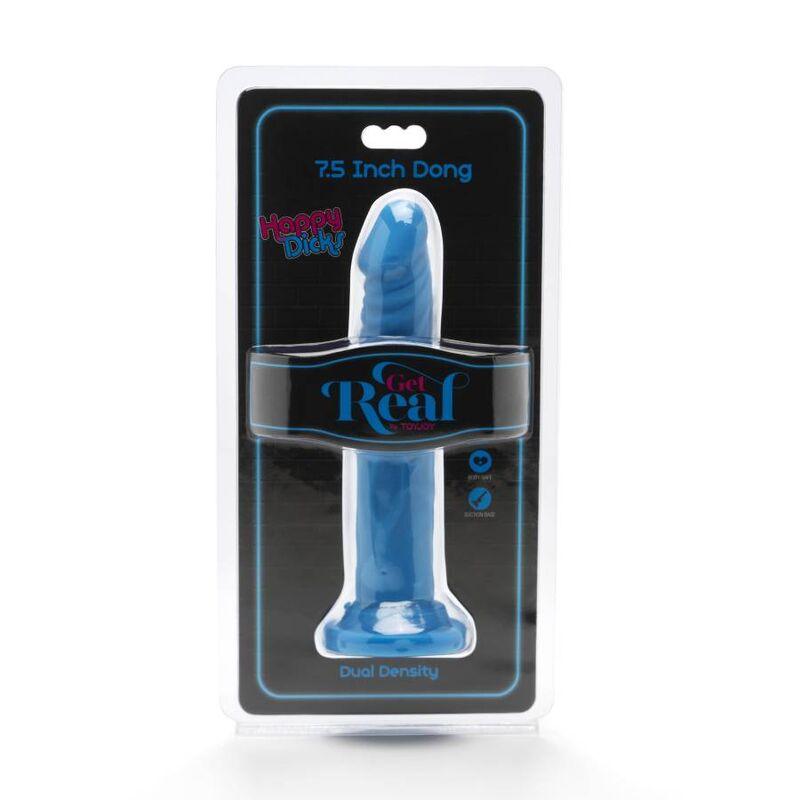 get real happy dicks dong 19 cm blu