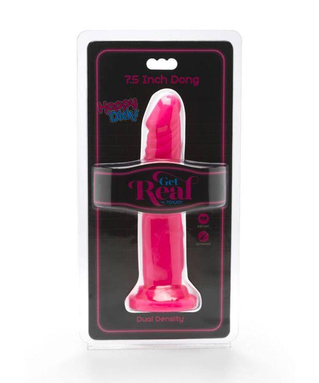 get real happy dicks dong 19 cm rosa