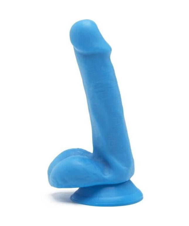 get real happy dicks dildo 12 cm sfere blu
