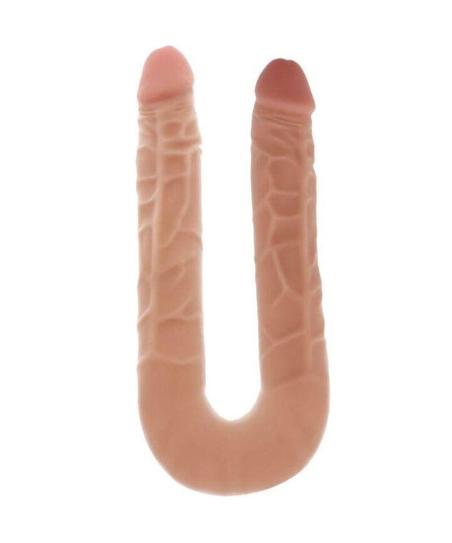 get real doppio dong 40 cm pelle