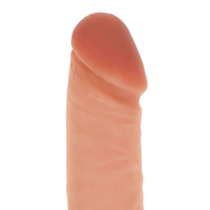 get real dildo in silicone 20 5 cm con palle in pelle
