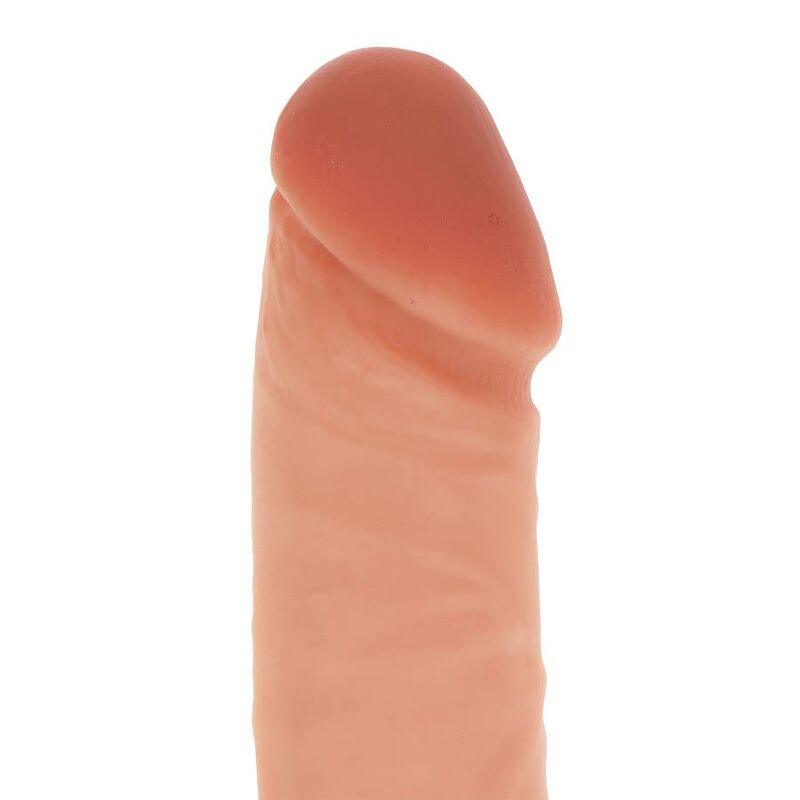 get real dildo in silicone 20 5 cm con palle in pelle