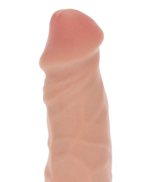 get real vibratore grande a doppia densit 20 5 cm pelle