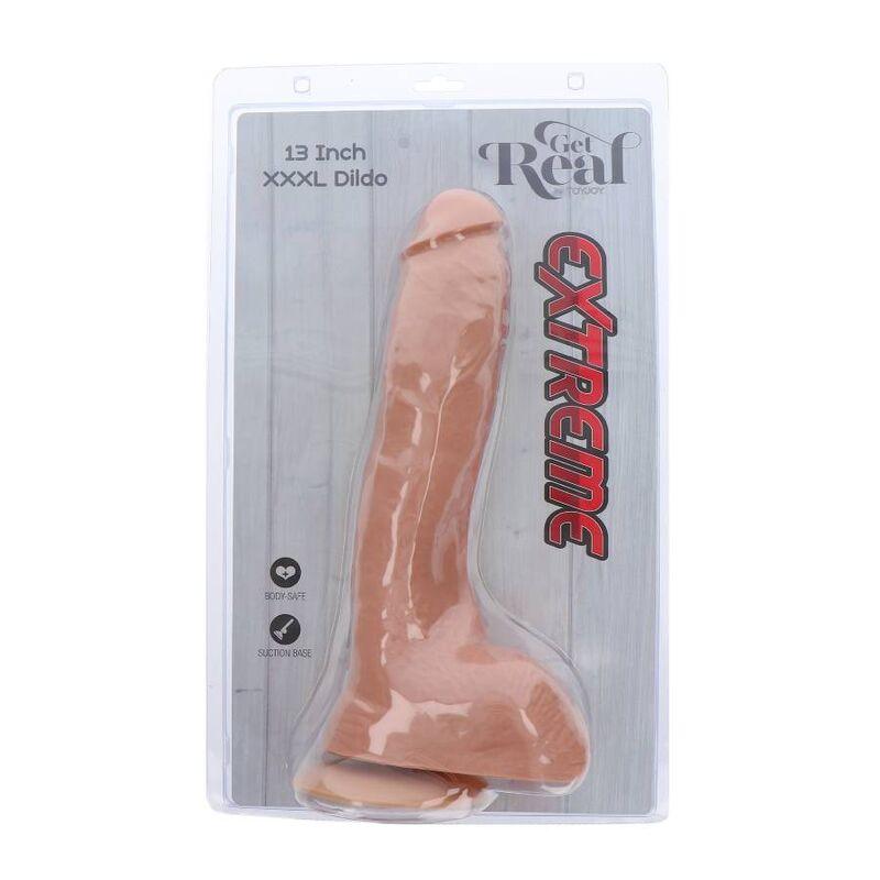 get real dildo xxxl estremo 34 cm pelle