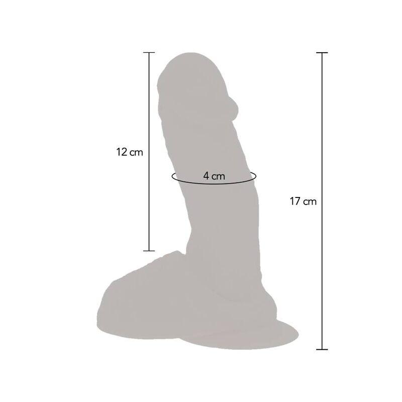 get real pelle vibrante per dildo in silicone