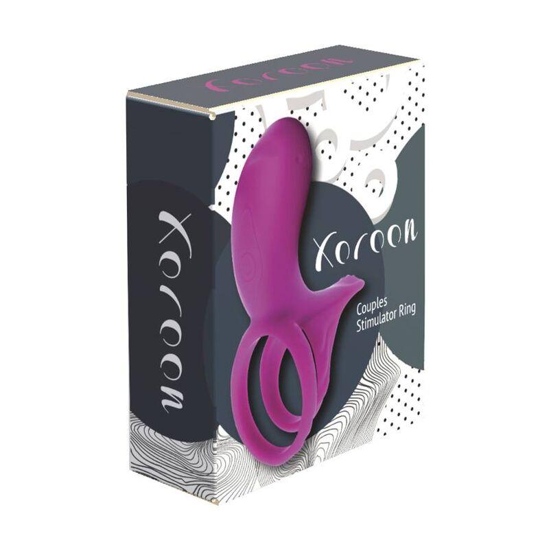 xocoon anello stimolatore di coppia fucsia