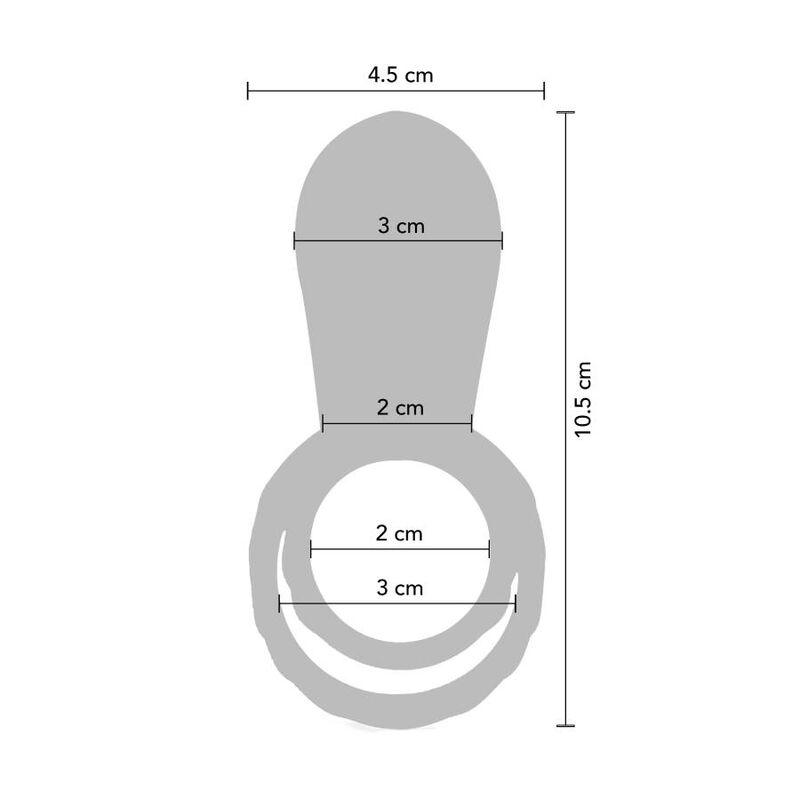 xocoon anello vibratore per coppia verde