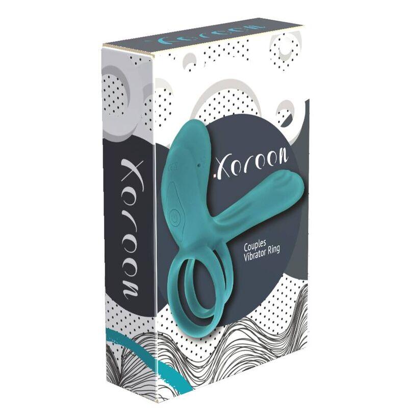 xocoon anello vibratore per coppia verde