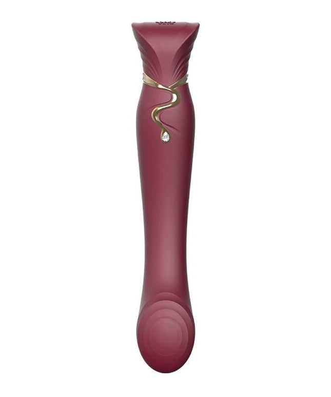 ZALO - SET QUEEN PULSE WAVE CLIT STIM ROSSO