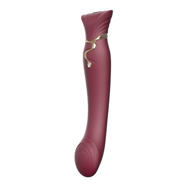 zalo set queen pulse wave clit stim rosso