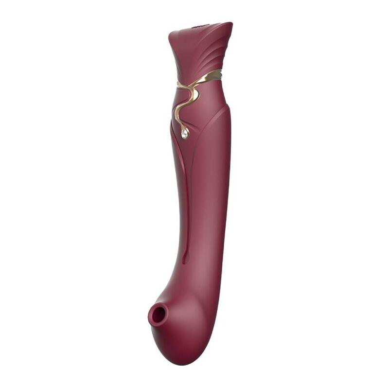 zalo set queen pulse wave clit stim rosso