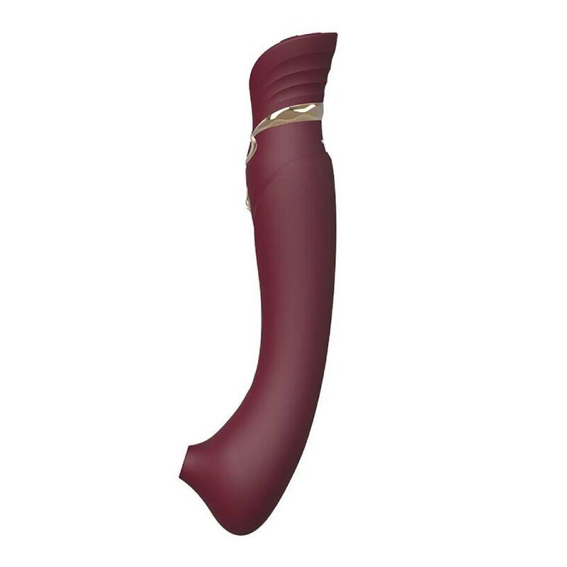 zalo set queen pulse wave clit stim rosso