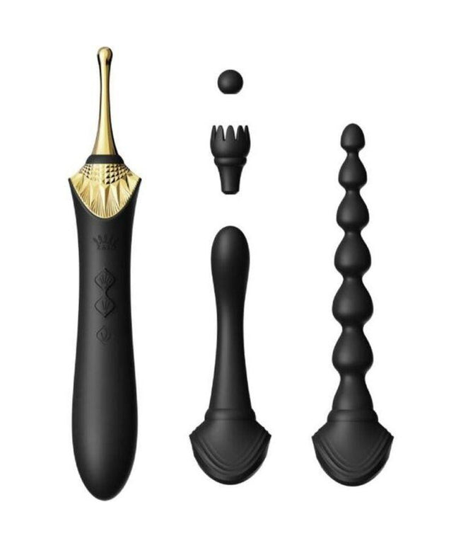 zalo bess 2 clitoral massager black
