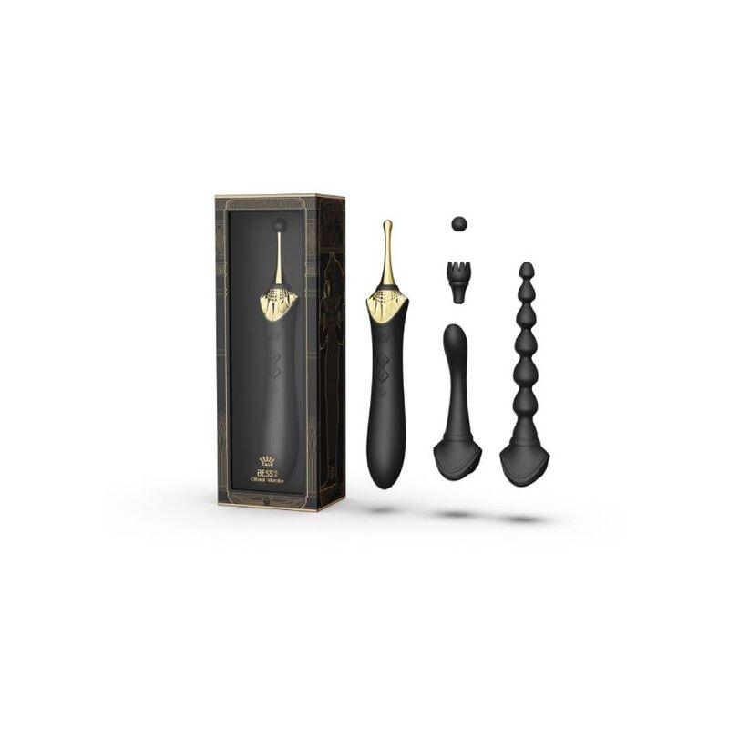 zalo bess 2 clitoral massager black