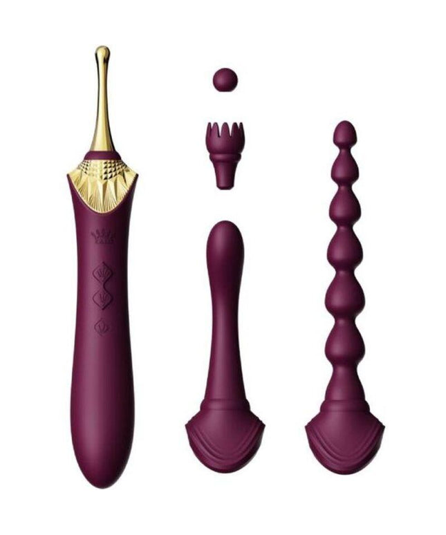zalo bess 2 clitoral massager purple