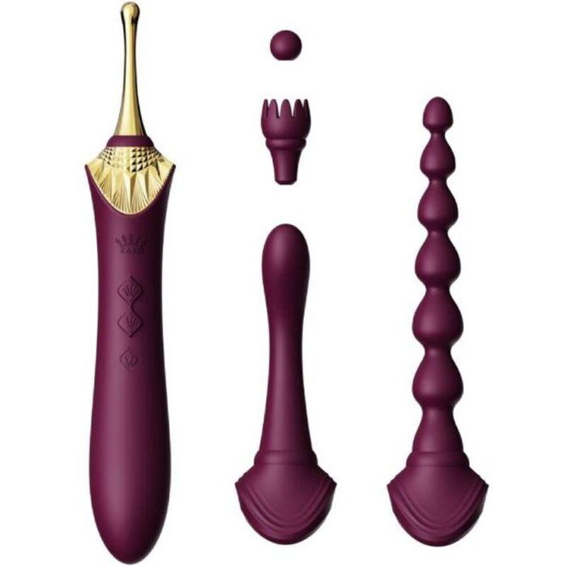 zalo bess 2 clitoral massager purple