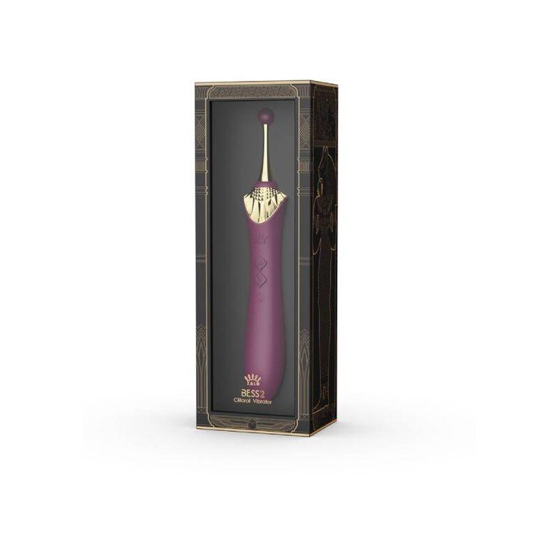 zalo bess 2 clitoral massager purple