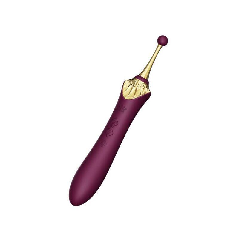 zalo bess 2 clitoral massager purple