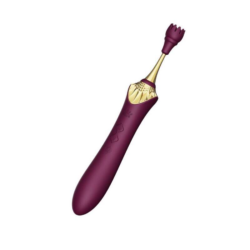 zalo bess 2 clitoral massager purple