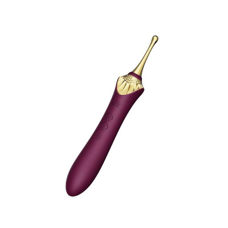 zalo bess 2 clitoral massager purple