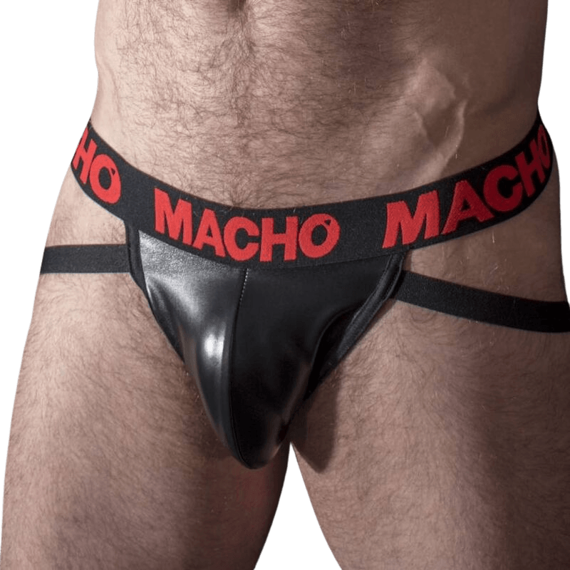 macho mx25rc jock rosso pelle s