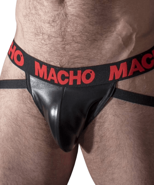 macho mx25rc jock rosso pelle s