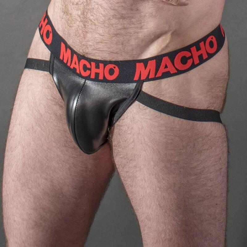 macho mx25rc jock rosso pelle s