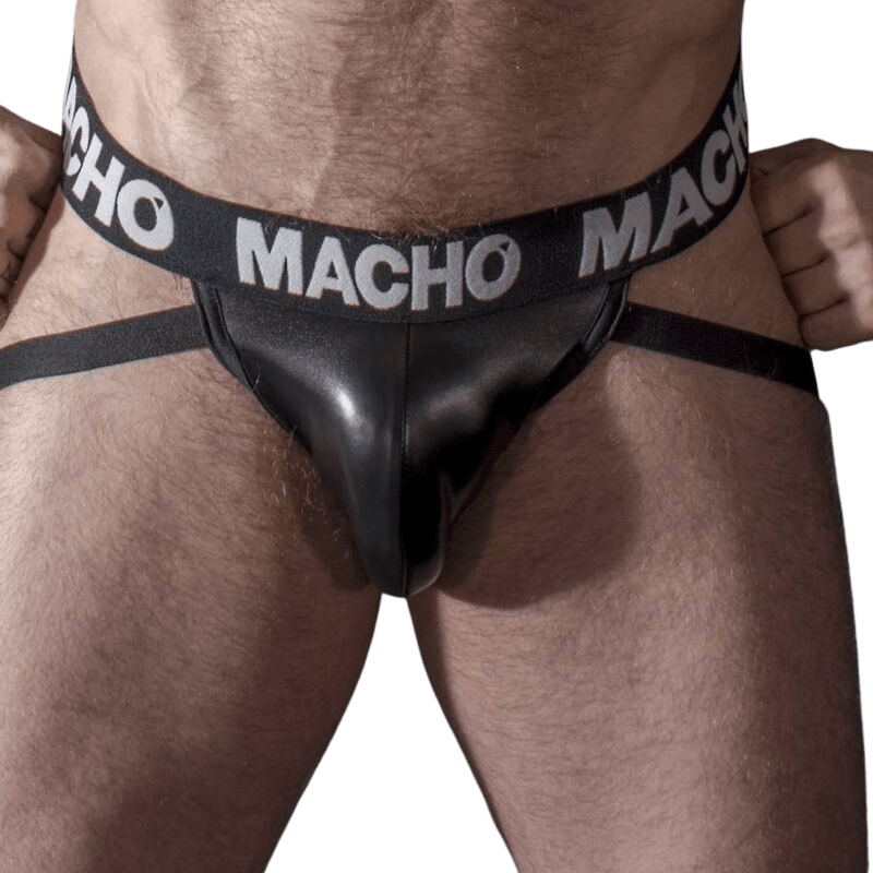 macho mx25nc jock nero pelle s