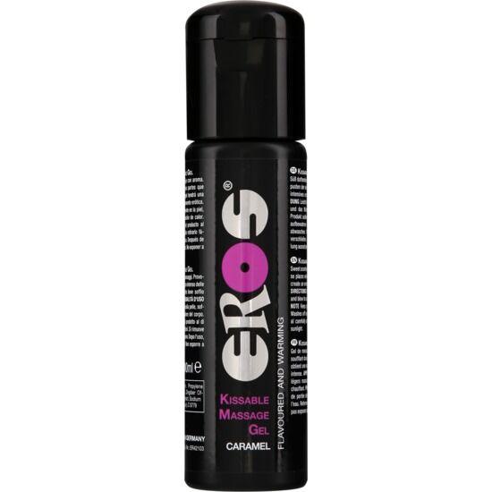 EROS - OLIO DA MASSAGGIO EFFETTO CALORE KISSABLE CARAMEL 100 ML - Only Vibes