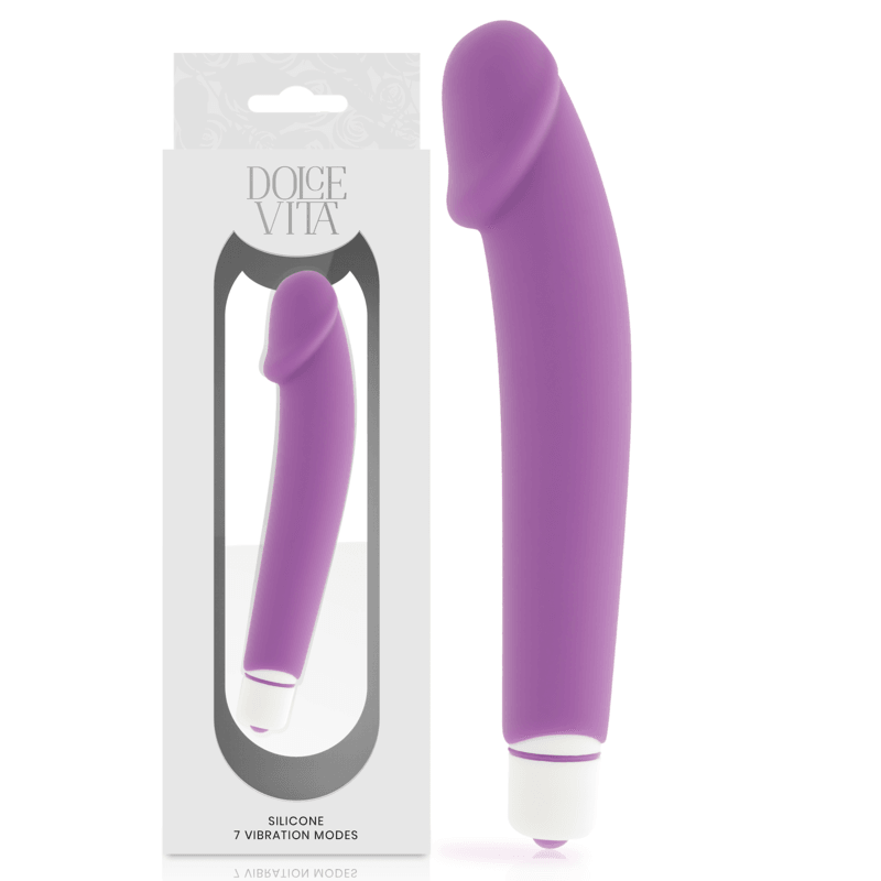 dolce vita realistic purple silicone