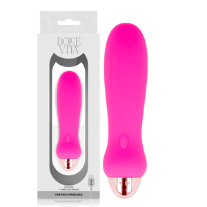 dolce vita vibratore ricaricabile cinque rosa 7 velocita