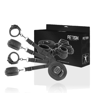 fetish submissive set di manette e cravatte con fodera in noprene