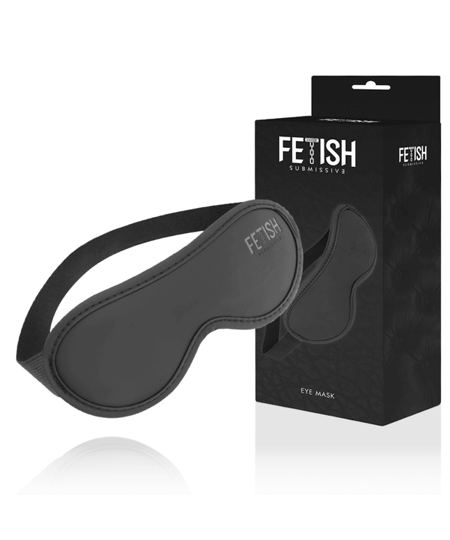 fetish submissive maschera in pelle vegana ii con fodera in noprene
