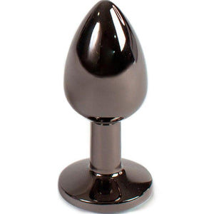 secretplay butt plug gunmetal taglia piccola 7 cm