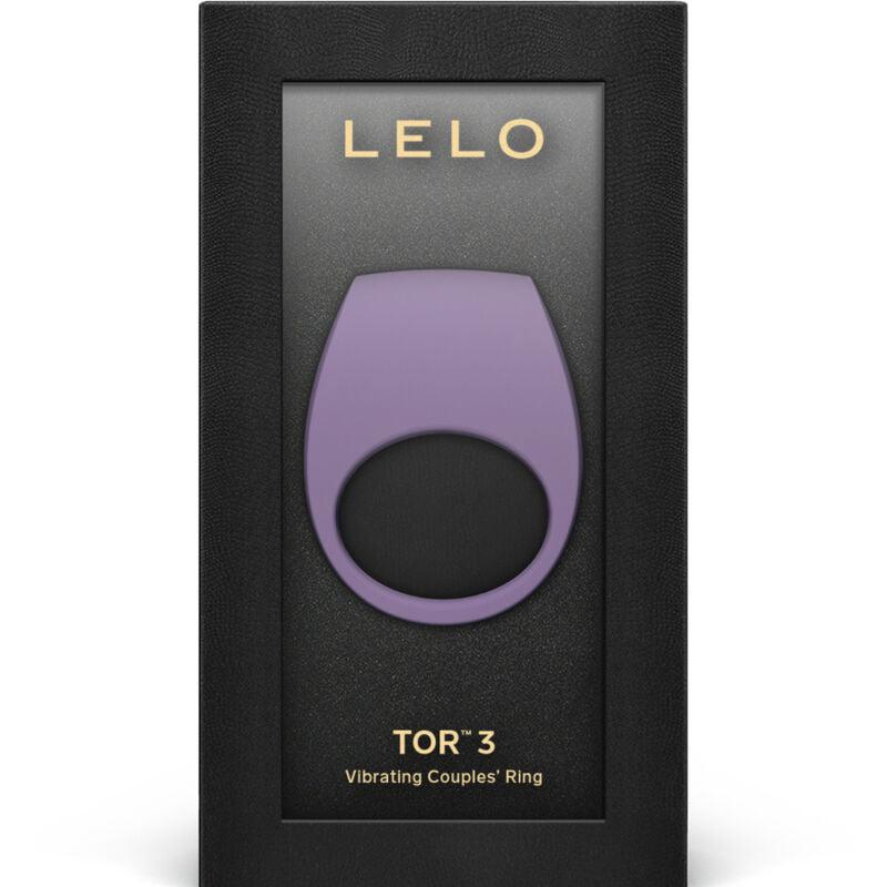 lelo tor 3 anello vibratore viola