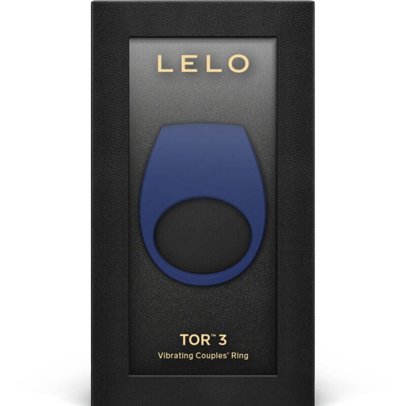 lelo tor 3 anello vibratore viola