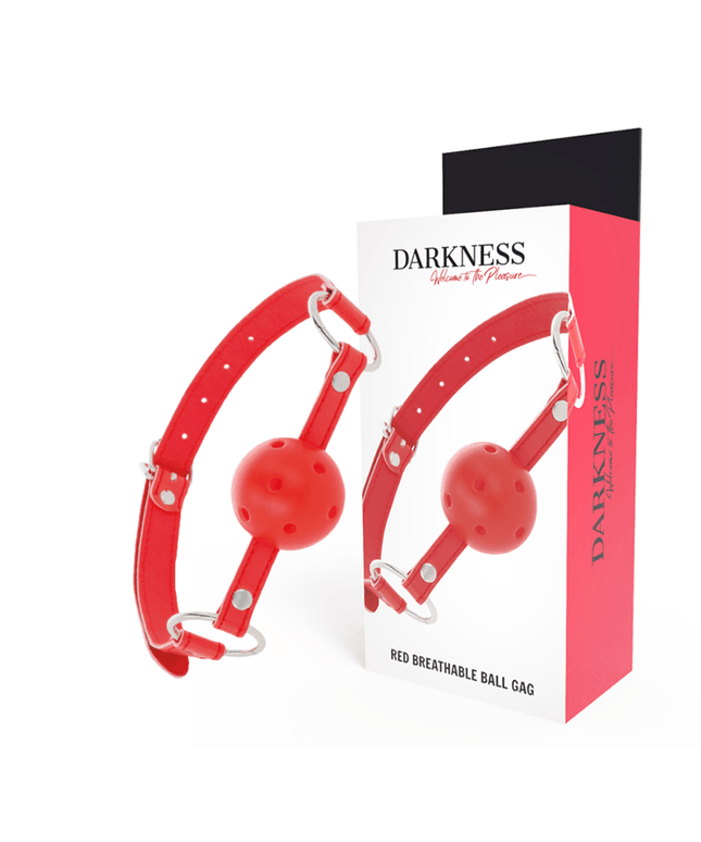 darkness bavaglino traspirante rosso