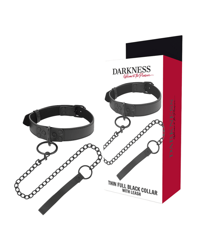 darkness collana nera con catena 1