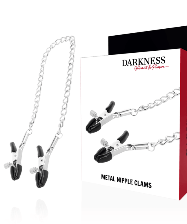 darkness morsetti per capezzetti regolabili in metallo