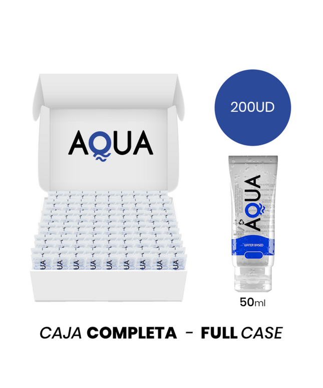 MOQ 200 - AQUA QUALITY LUBRIFICANTE A BASE ACQUA 50 ML