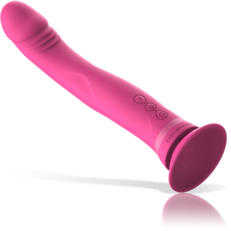 intense dildo vibratore in silicone rosa michelangelo