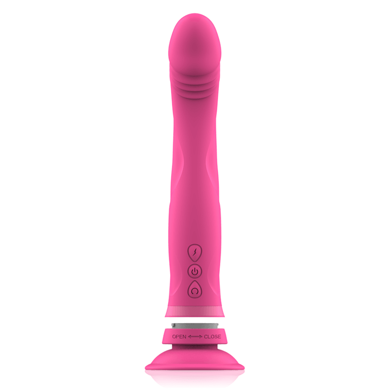 intense dildo vibratore in silicone rosa michelangelo