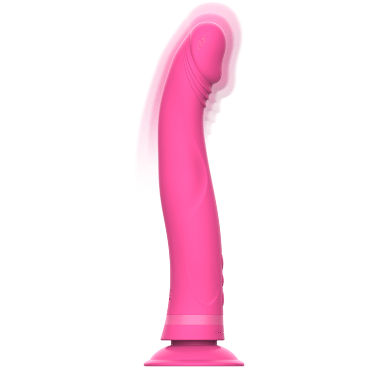 intense dildo vibratore in silicone rosa michelangelo