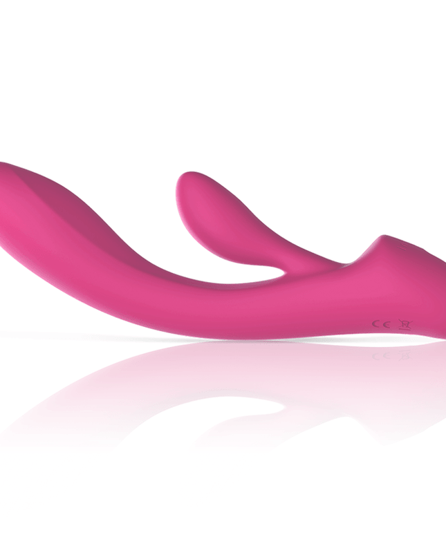 intense vibratore luigi rabbit silicone liquido rosa