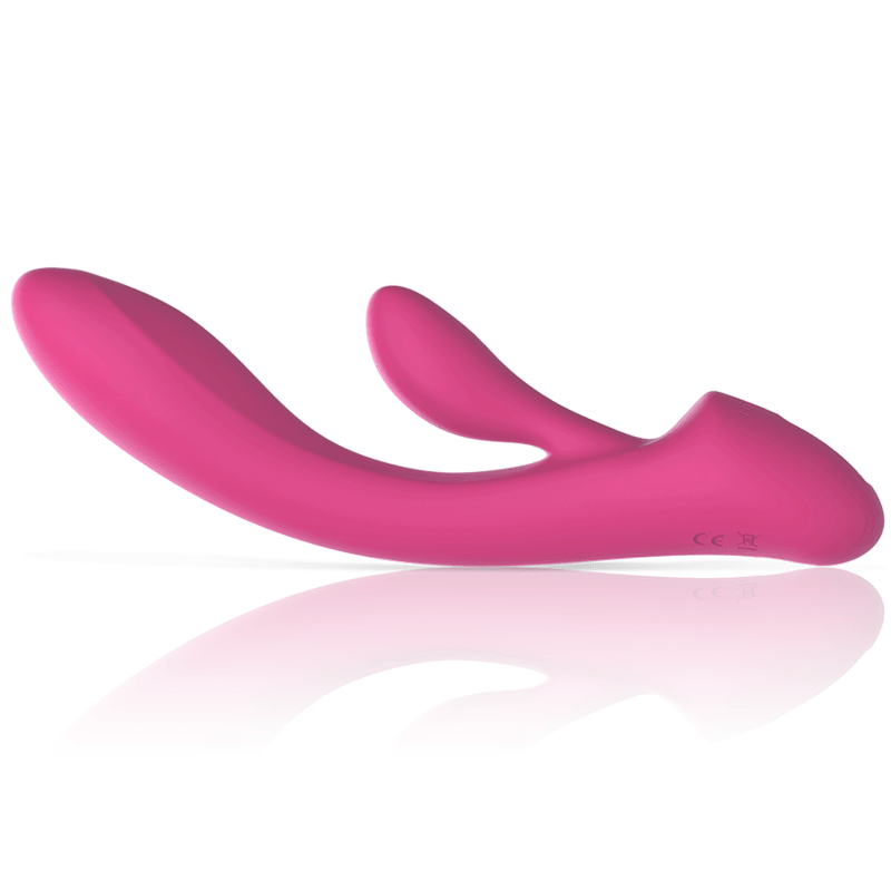 intense vibratore luigi rabbit silicone liquido rosa