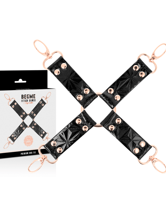 begme black edition hog tie in pelle vegan