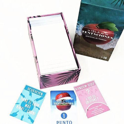 la isla de las tentaciones official card game es