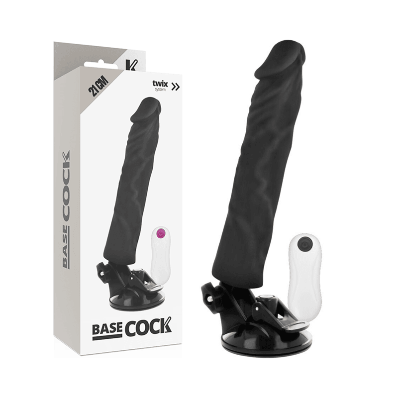 basecock vibratore realistico telecomando naturale 21 cm o 4 cm