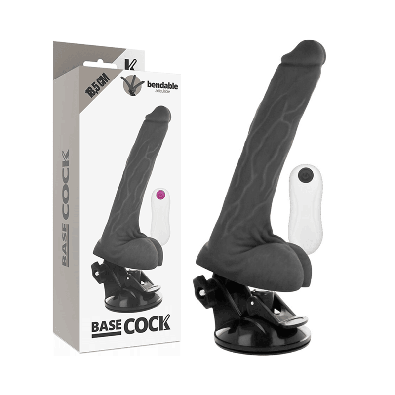 basecock vibratore articolabile telecomando naturale 18 5 cm o 4 cm